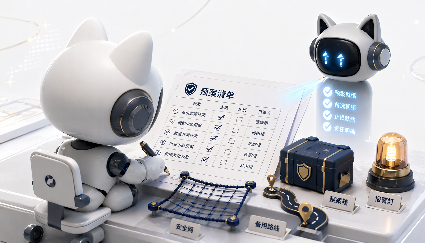 兜底确定性:预案、备选、止损与负责人