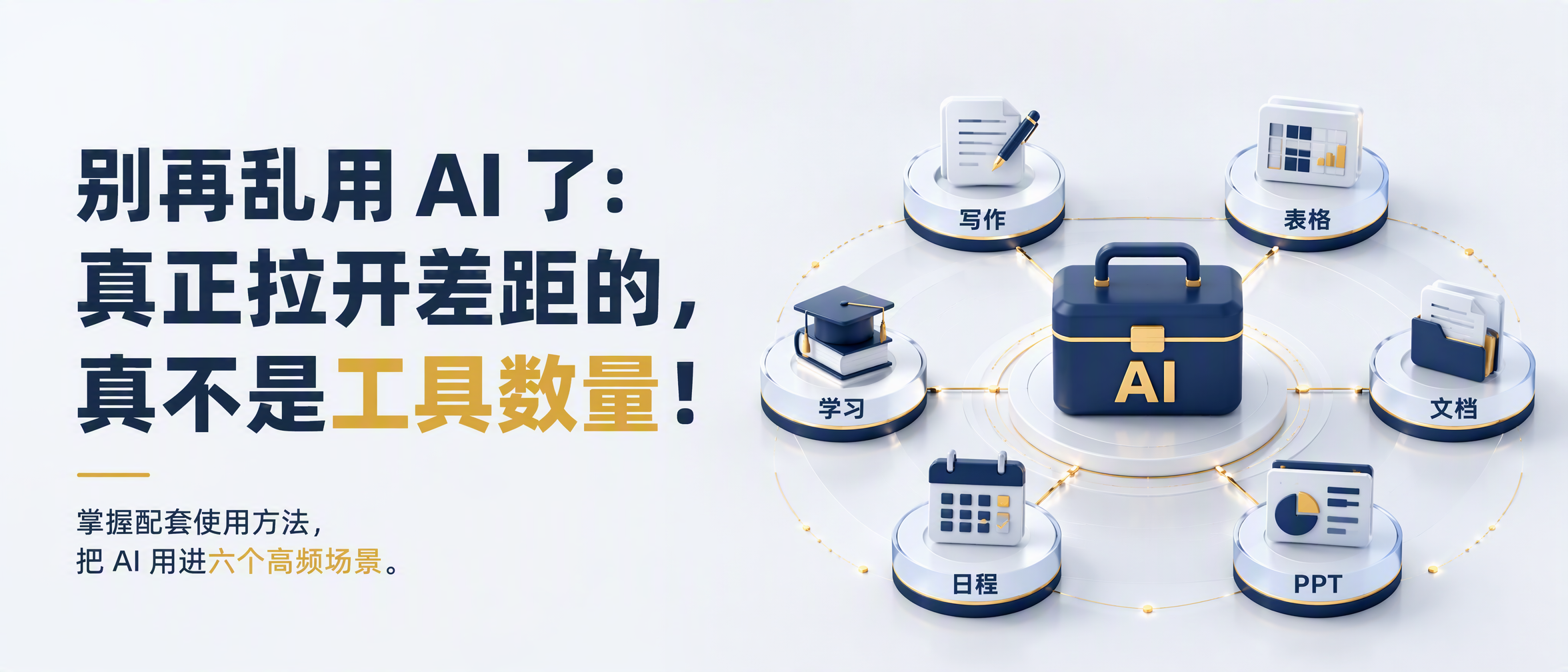 职场人 AI 高频场景指南封面