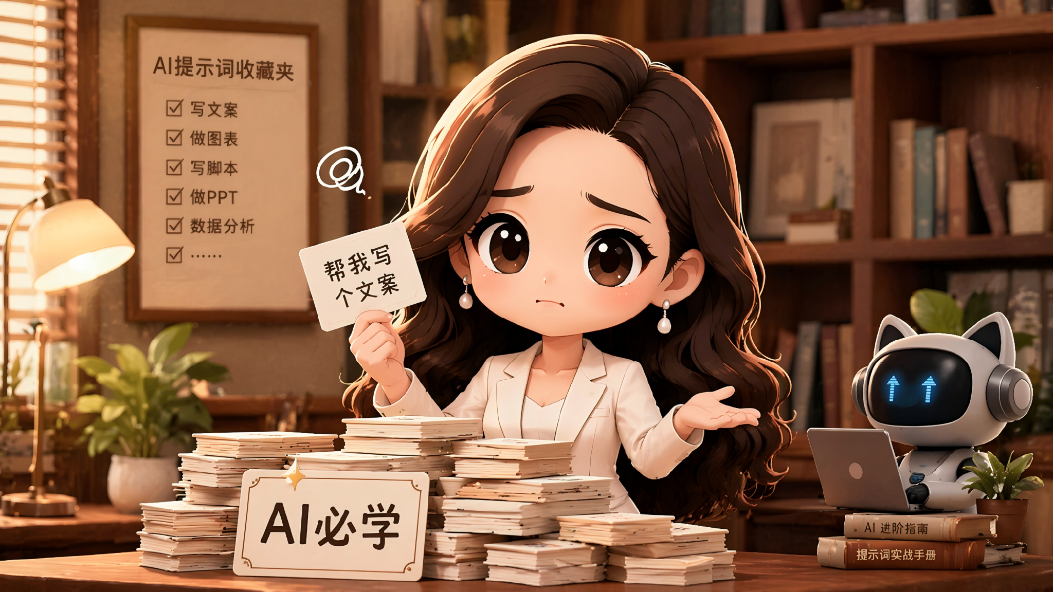 开场:囤了一堆工具,却只会说一句