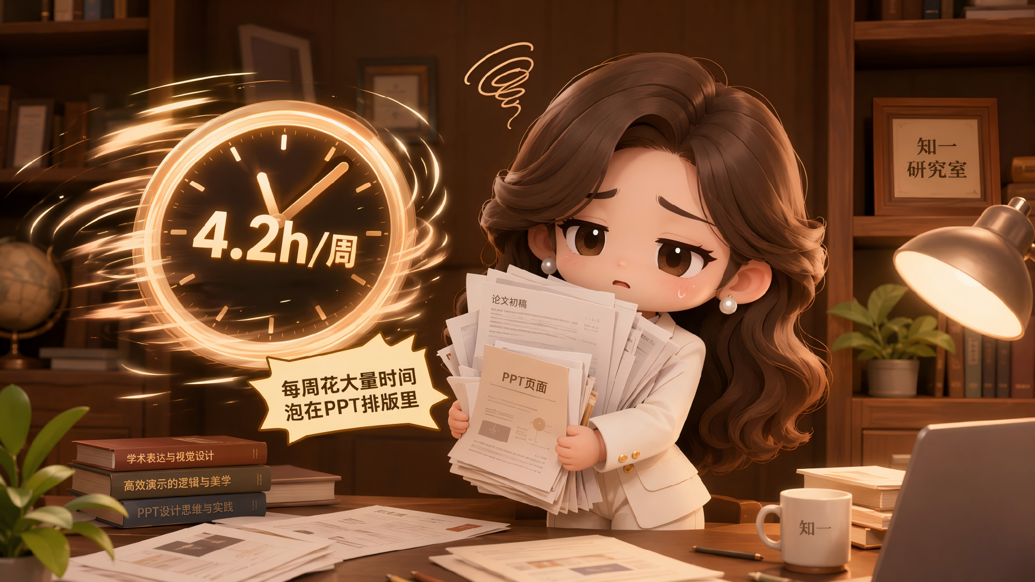 开场:每周 4.2 小时泡在 PPT 里