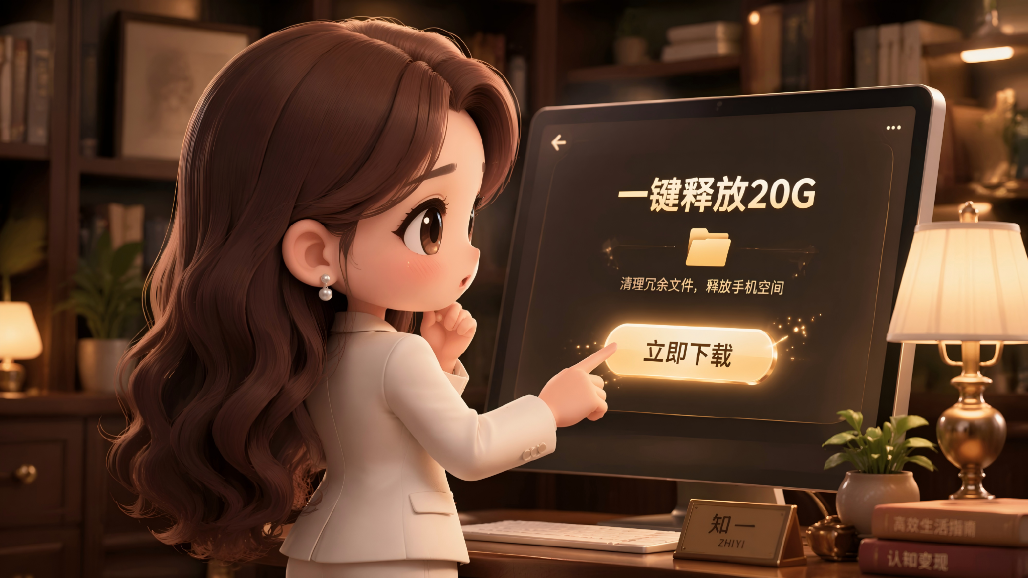 开场:手指悬在立即下载键上方