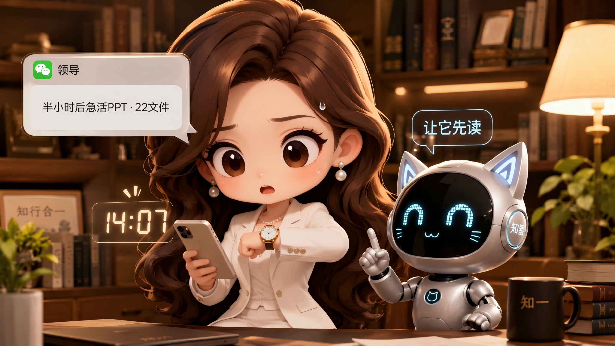 开场：14:07的微信轰炸